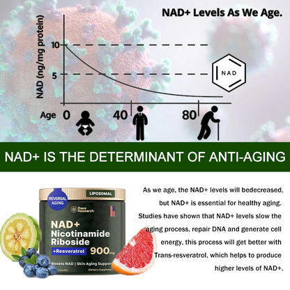 ActiveLife® NAD+ de Alta Pureza Anti-Envejecimiento TIENDA USA