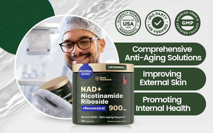 ActiveLife® NAD+ de Alta Pureza Anti-Envejecimiento TIENDA USA