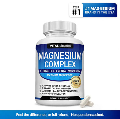 Vital BioLabs® 8-in-1 Magnesium Complex Anti-Aging