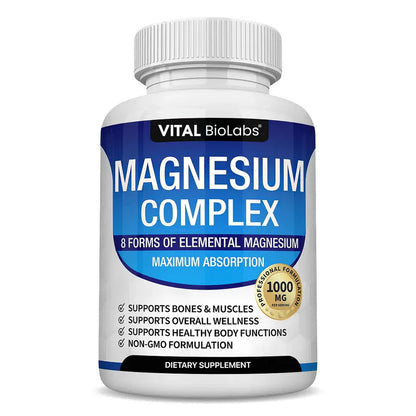 Vital BioLabs® 8-in-1 Magnesium Complex Anti-Aging