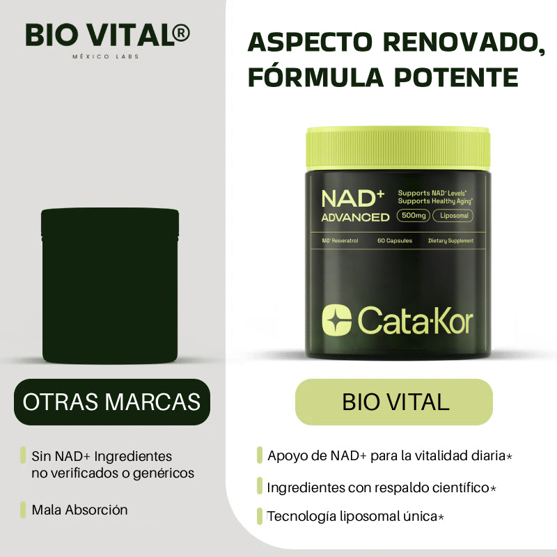 Vital BioLabs® NAD+ Advanced High Purity Anti-Aging