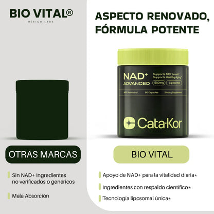 Vital BioLabs® NAD+ Advanced High Purity Anti-Aging
