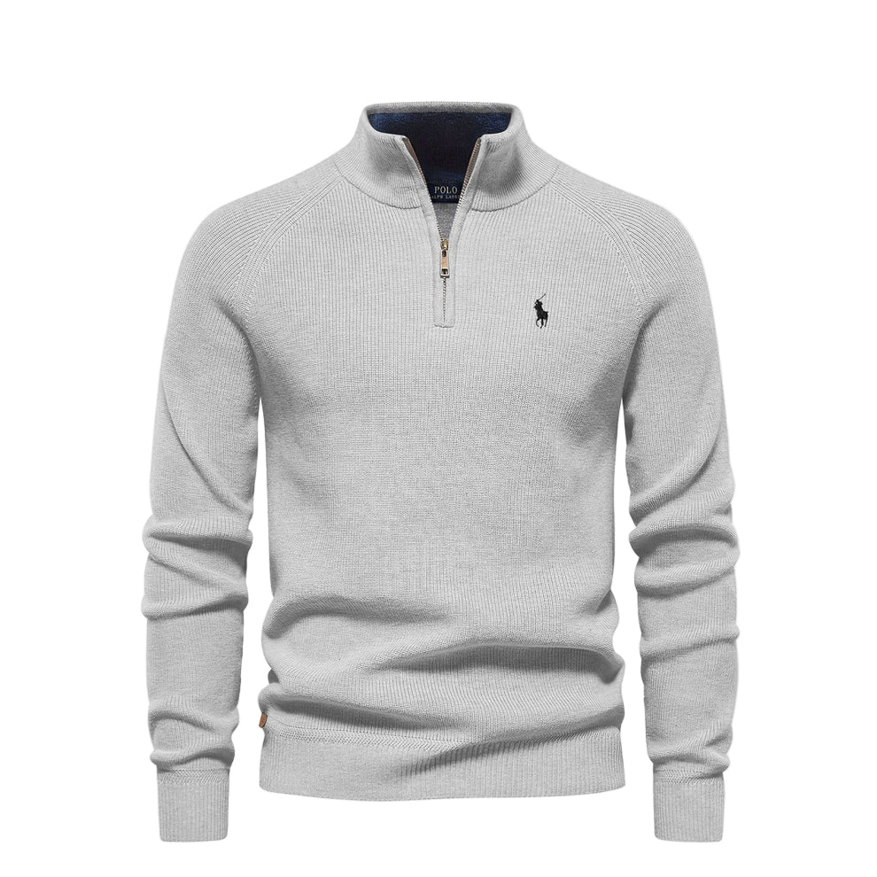 Polo Ralph Lauren Cotton Half-Zip Pullover Sweater