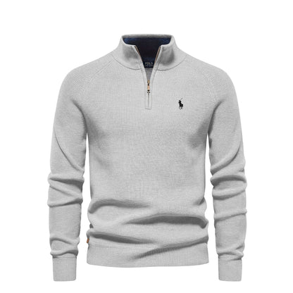 Polo Ralph Lauren Cotton Half-Zip Pullover Sweater