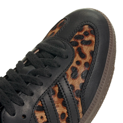 Adidas Samba OG Black Green Leopard