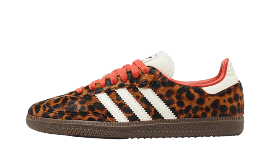 Adidas Samba OG Preloved Red Leopard
