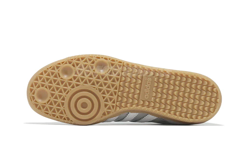 Adidas Samba OG Silver Metallic Cracked Leather