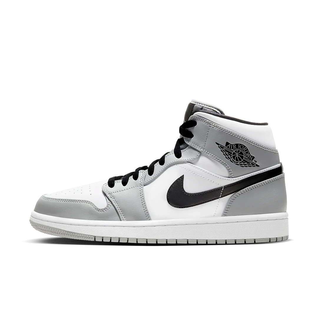 Air Jordan 1 Mid Light Smoke Grey