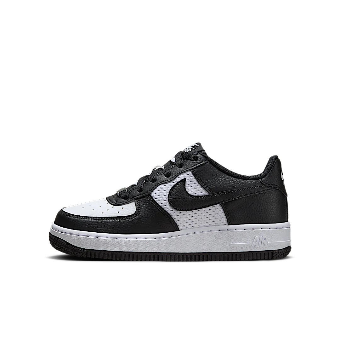Nike Air Force 1 Low Black White Mesh