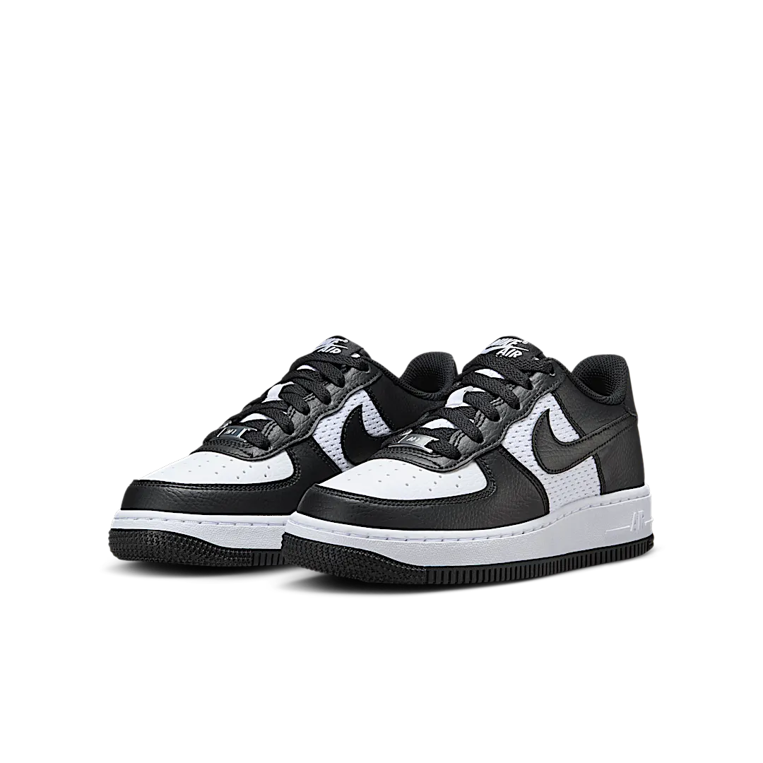 Nike Air Force 1 Low Black White Mesh