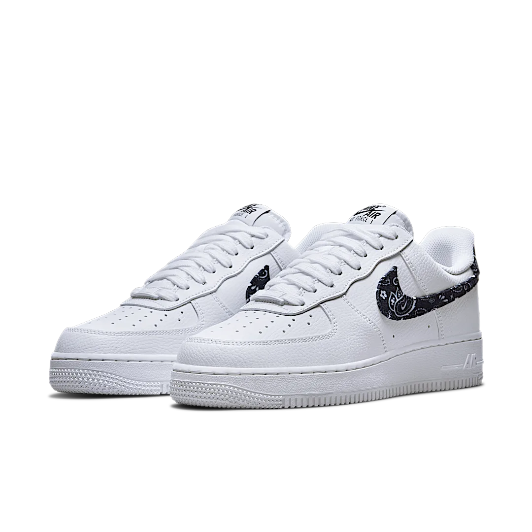 Nike Air Force 1 Low '07 Essential White Black Paisley