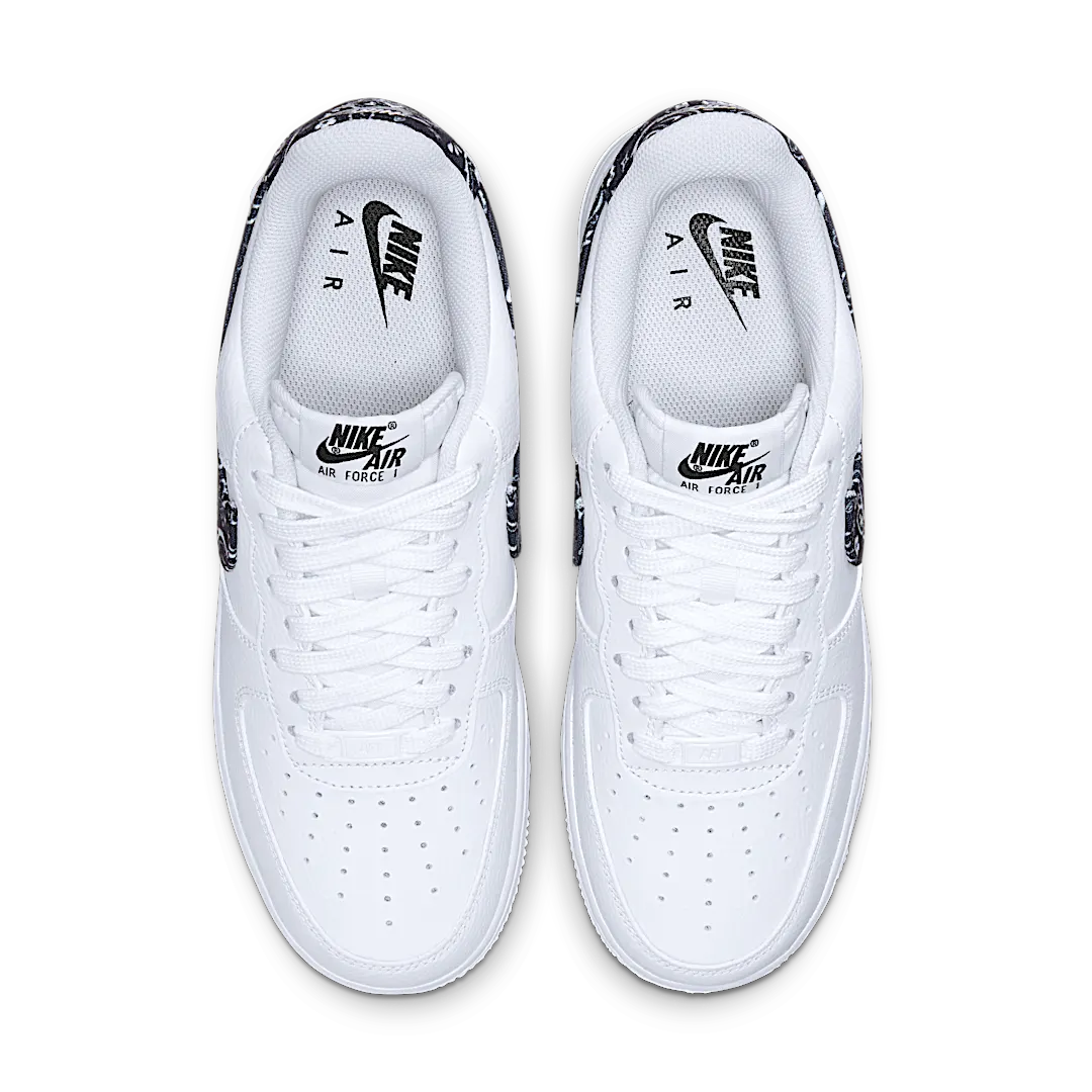 Nike Air Force 1 Low '07 Essential White Black Paisley