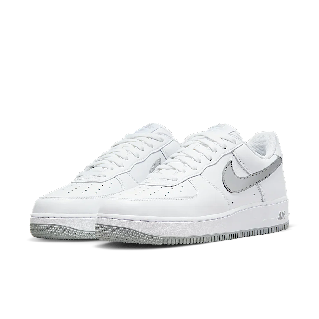 Nike Air Force 1 '07 Low Color of the Month White Metallic Silver