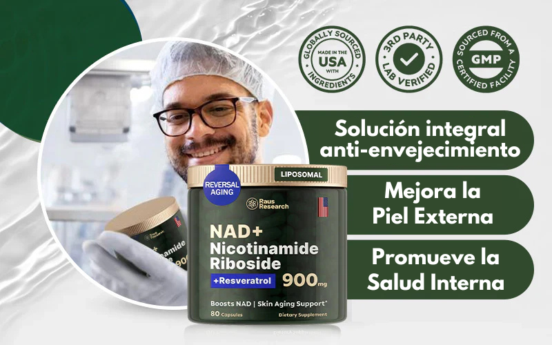 ActiveLife® NAD+ de Alta Pureza Anti-Envejecimiento TIENDA USA