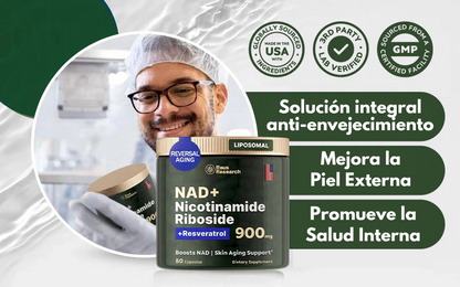 ActiveLife® NAD+ de Alta Pureza Anti-Envejecimiento TIENDA USA