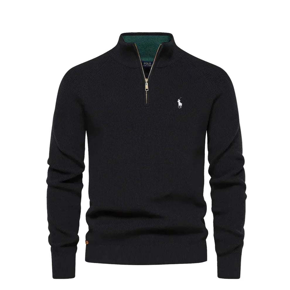 Polo Ralph Lauren Cotton Half-Zip Pullover Sweater