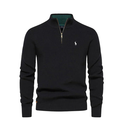 Polo Ralph Lauren Cotton Half-Zip Pullover Sweater