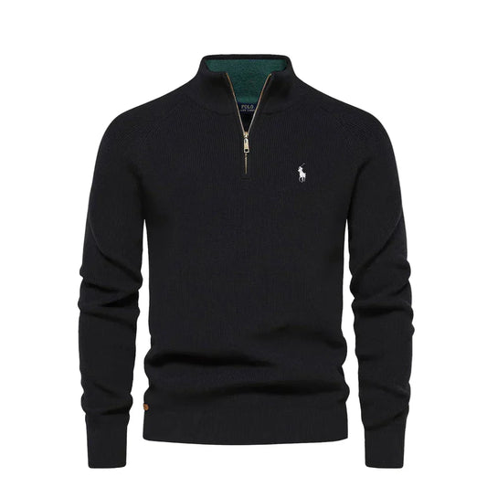 Polo Ralph Lauren Cotton Half-Zip Pullover Sweater