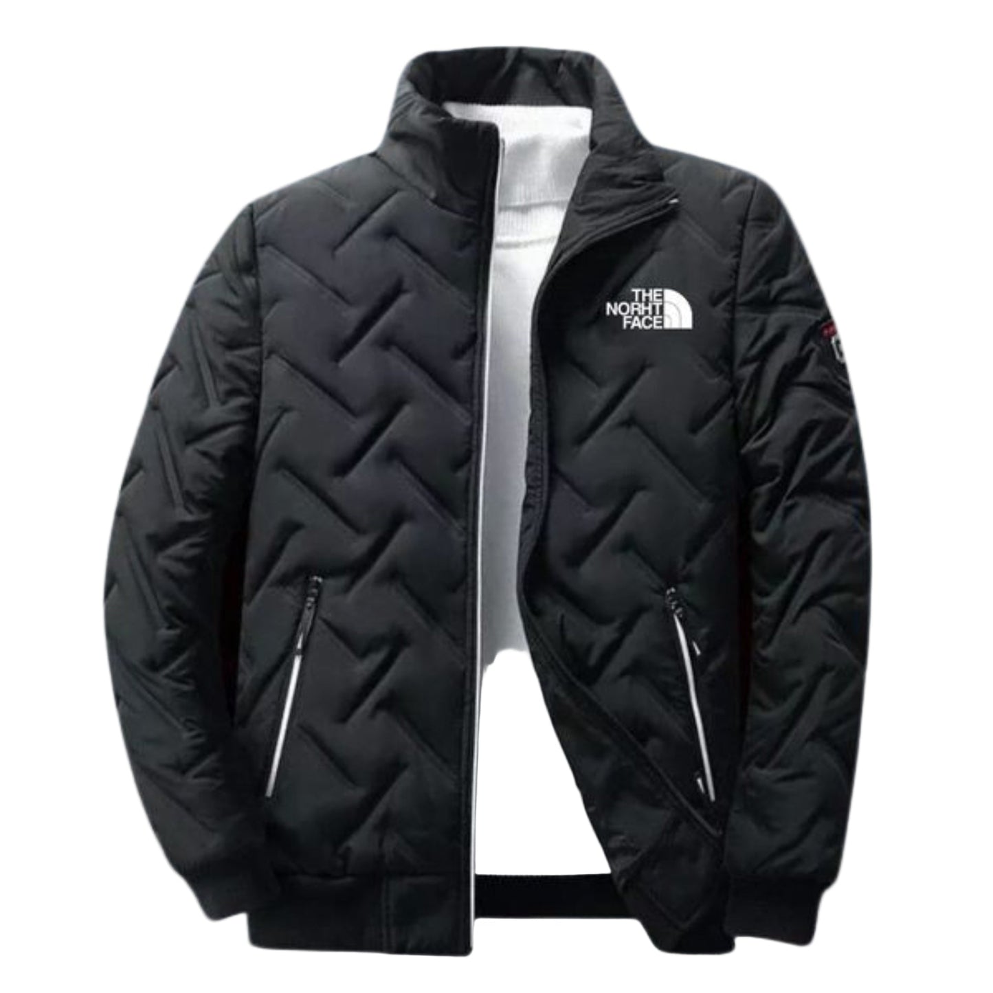The North Face Chevron Quilted Bomber Jacket