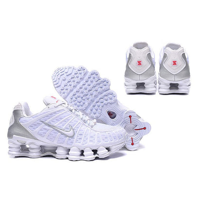 NIKE SHOX TL x WHITE METALLIC SILVER