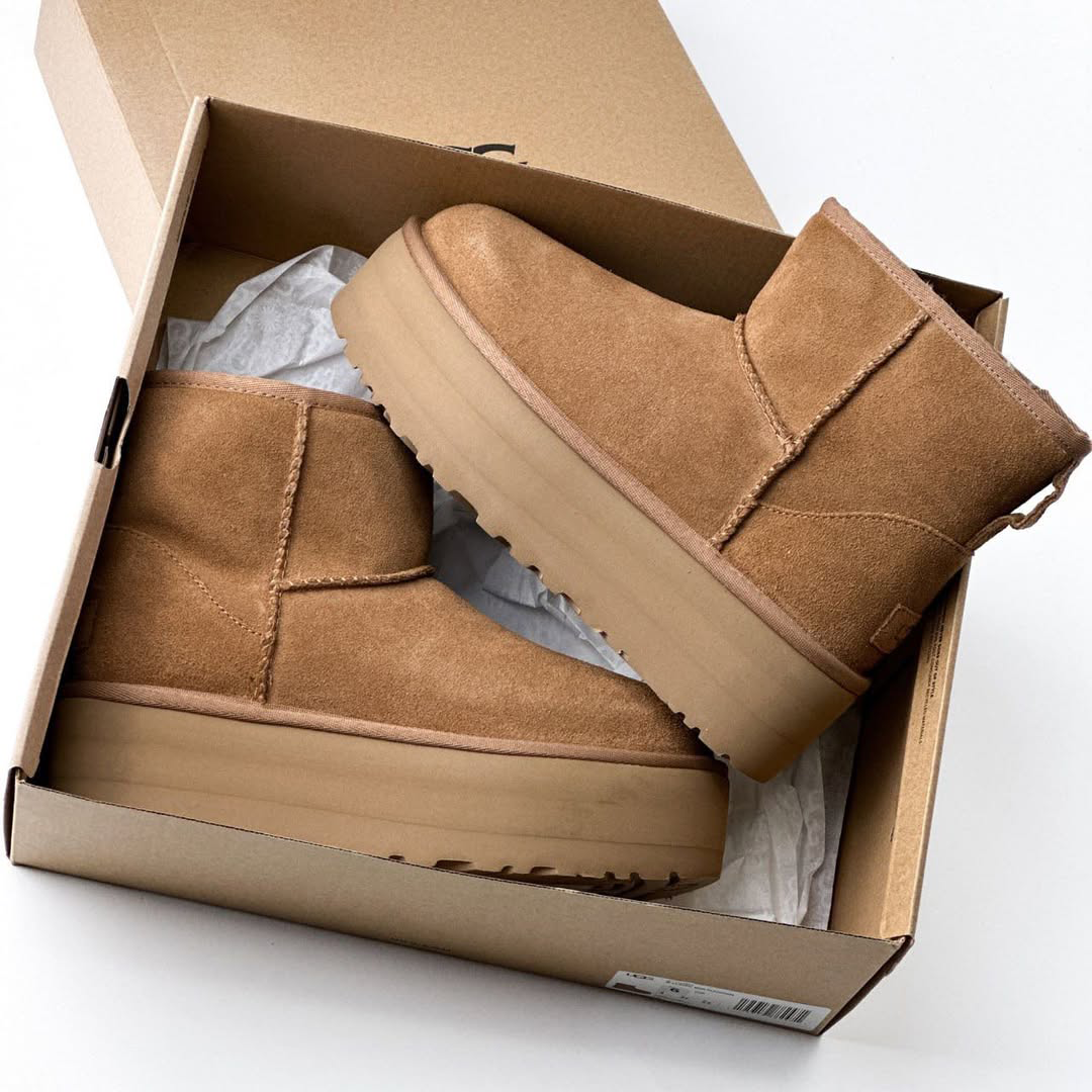 UGG Classic Mini Platform Boot Chestnut