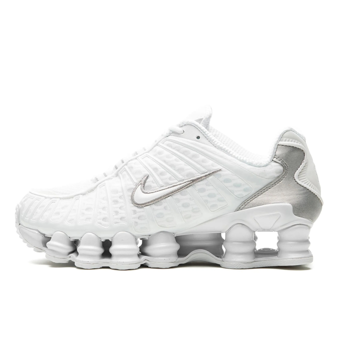 NIKE SHOX TL TRIPLE WHITE