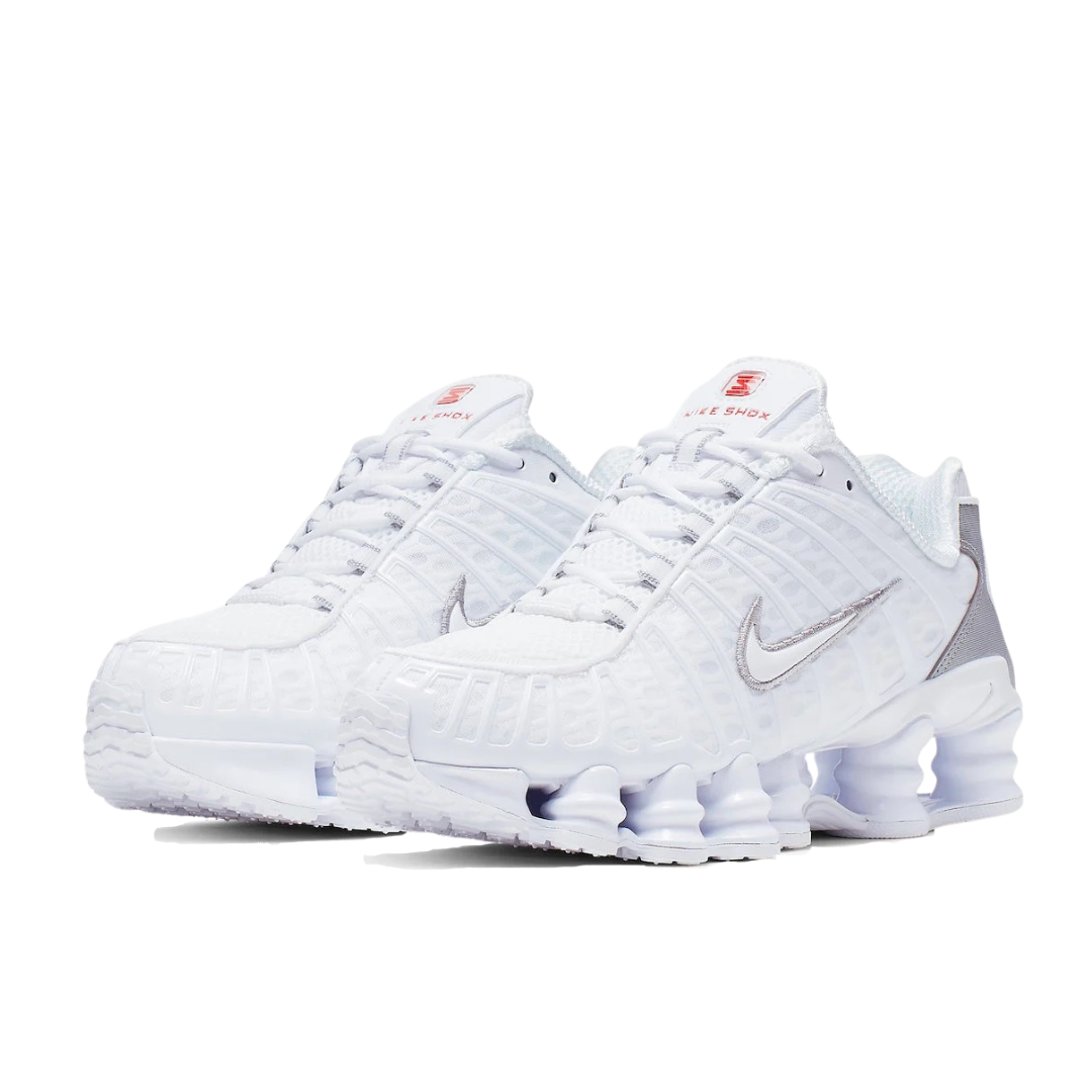NIKE SHOX TL TRIPLE WHITE