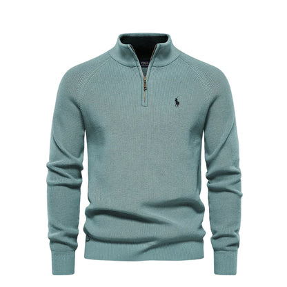 Polo Ralph Lauren Cotton Half-Zip Pullover Sweater